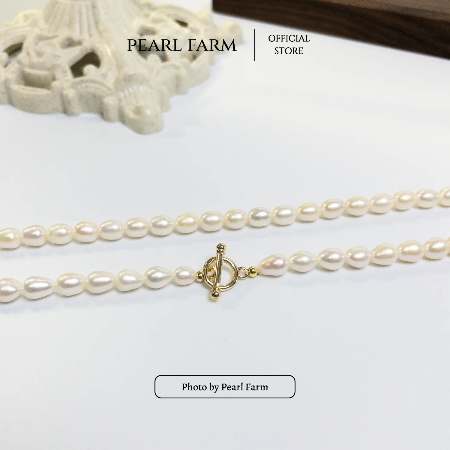 Chuỗi Vòng Cổ Ngọc Trai Thời Trang Khóa O-T Trẻ Trung - Ảnh 4