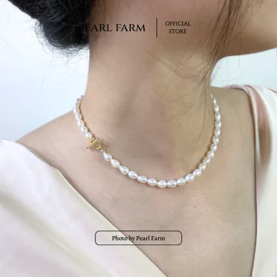 Chuỗi Vòng Cổ Ngọc Trai Thời Trang Khóa O-T Trẻ Trung