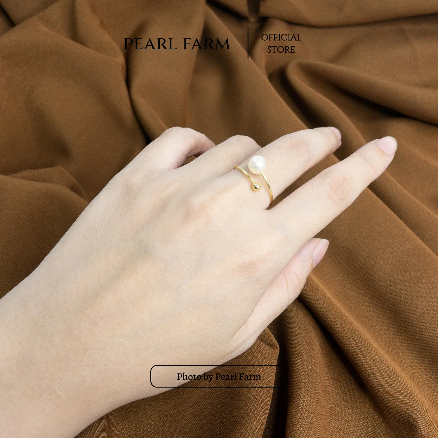 Nhẫn Ngọc Trai Dáng Mảnh Tinh Tế Thời Trang Phong Cách Hàn Quốc - Ảnh 7