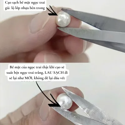 3 Cách Phân Biệt Ngọc Trai Thật Giả Đơn Giản, Chính Xác Tại Nhà