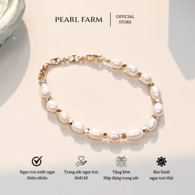 Lắc Tay Ngọc Trai Dị Phối Dây Xích