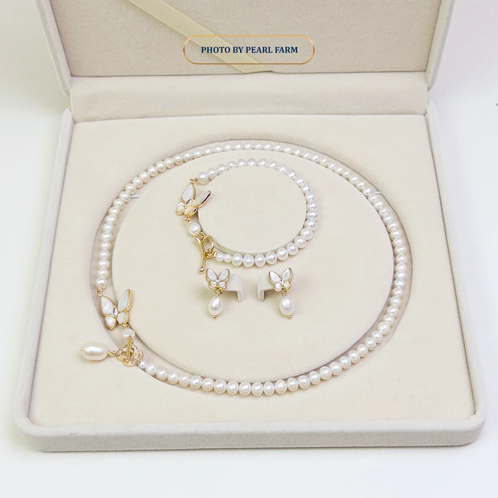 Bộ Trang Sức Hồ Điệp Pearl Farm - S05 - Ảnh 6