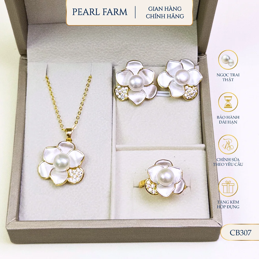 Bộ 3 Món Ngọc Trai Hoa Trà Pearl Farm - CB307 - Ảnh 2