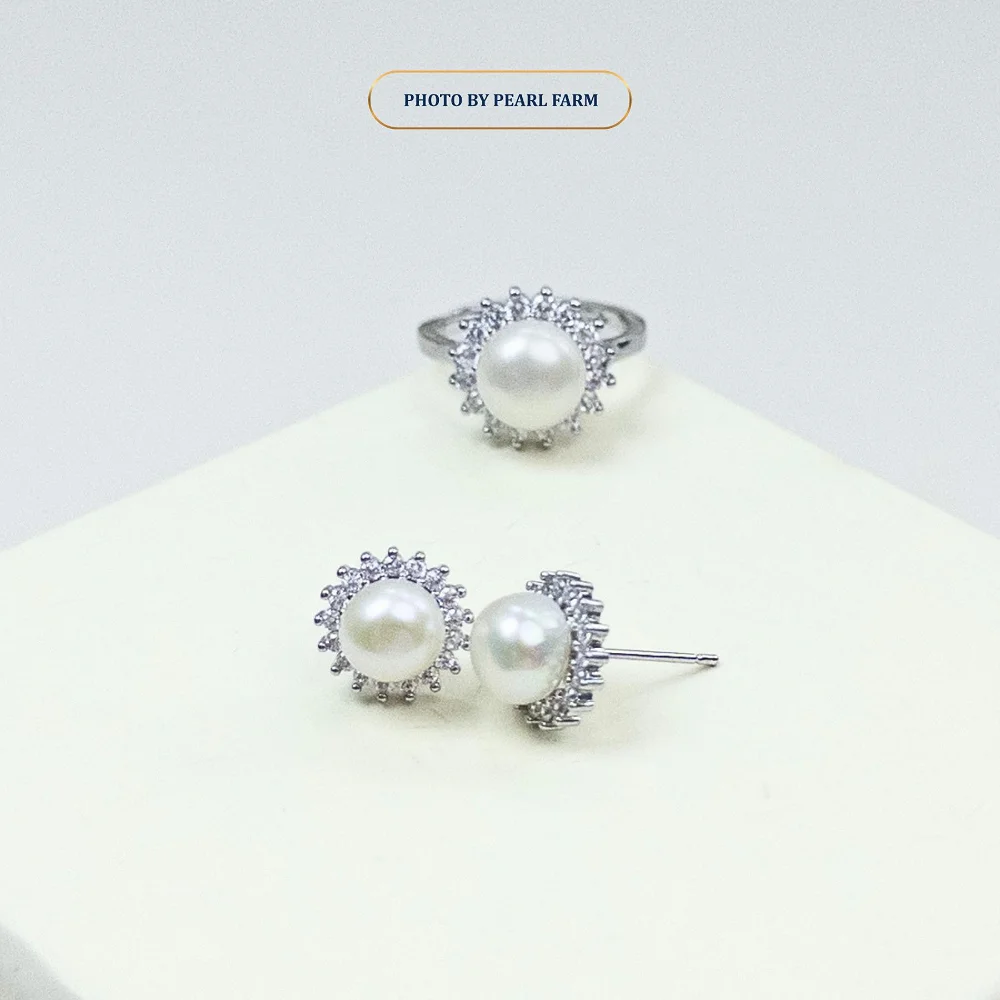 Bộ Ngọc Trai Bông Tuyết Pearl Farm - CB304 - Ảnh 3