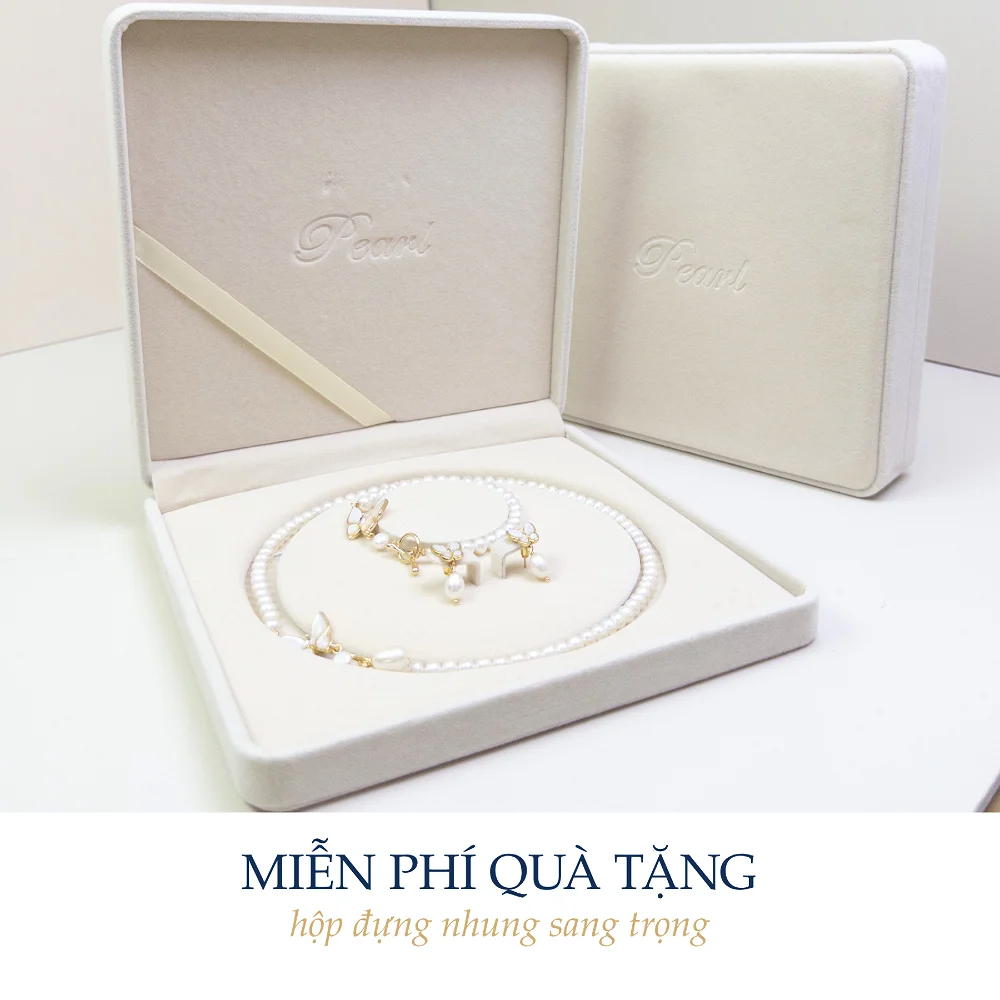 Bộ Trang Sức Hồ Điệp Pearl Farm - S05 - Ảnh 2