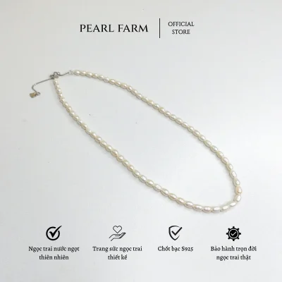 Chuỗi Ngọc Trai Hạt Gạo Nhí Trẻ Trung Sang Trọng - C01
